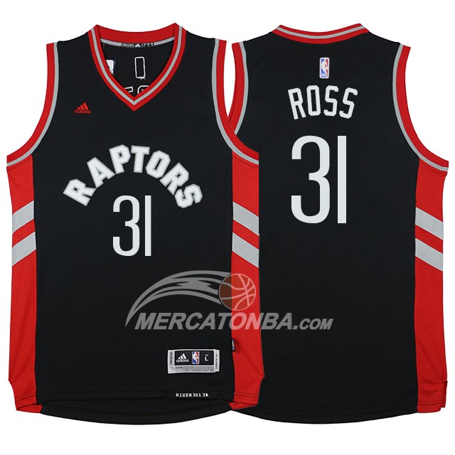 Maglia NBA Ross Toronto Raptors Negro
